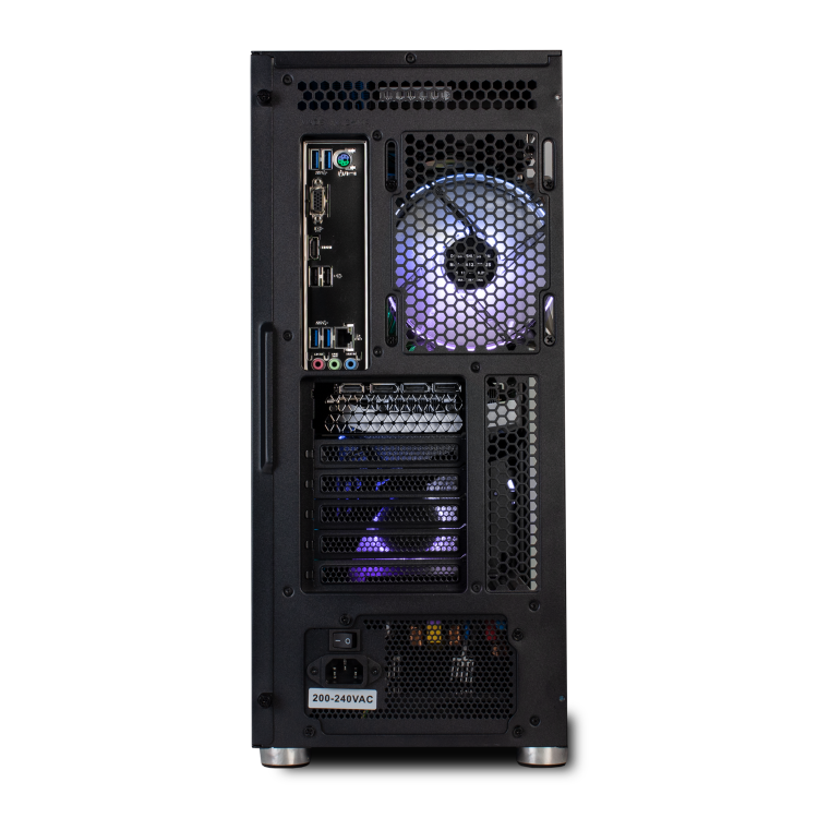 Fierce Fury AMD Ryzen 5 5600X 16GB 240GB SSD + 1TB HDD GeForce RTX 3070 Windows 10 Desktop Gaming PC