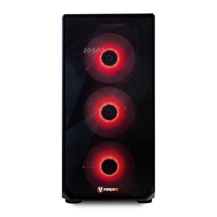 Fierce Stealth Core i5-1140016GB 500GB SSD + 1TB HDD GeForce RTX 2060 Windows 10 Desktop Gaming PC