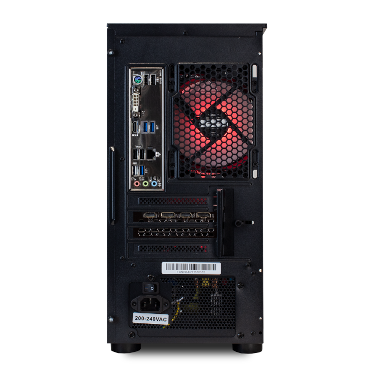 Fierce Stealth Core i5-1140016GB 500GB SSD + 1TB HDD GeForce RTX 2060 Windows 10 Desktop Gaming PC