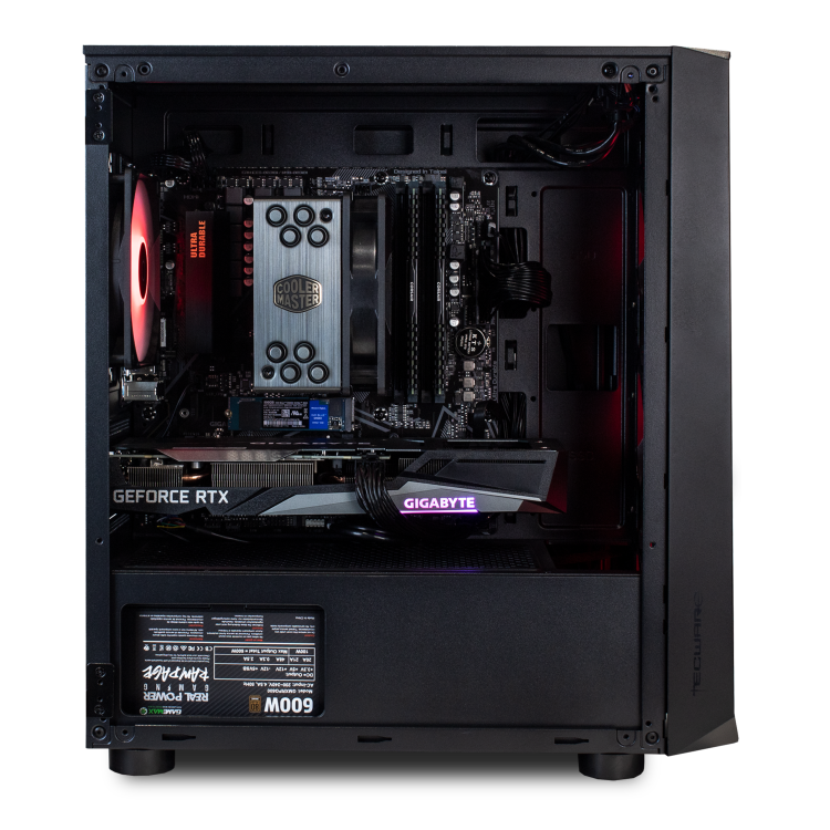 Fierce Stealth Core i5-1140016GB 500GB SSD + 1TB HDD GeForce RTX 2060 Windows 10 Desktop Gaming PC