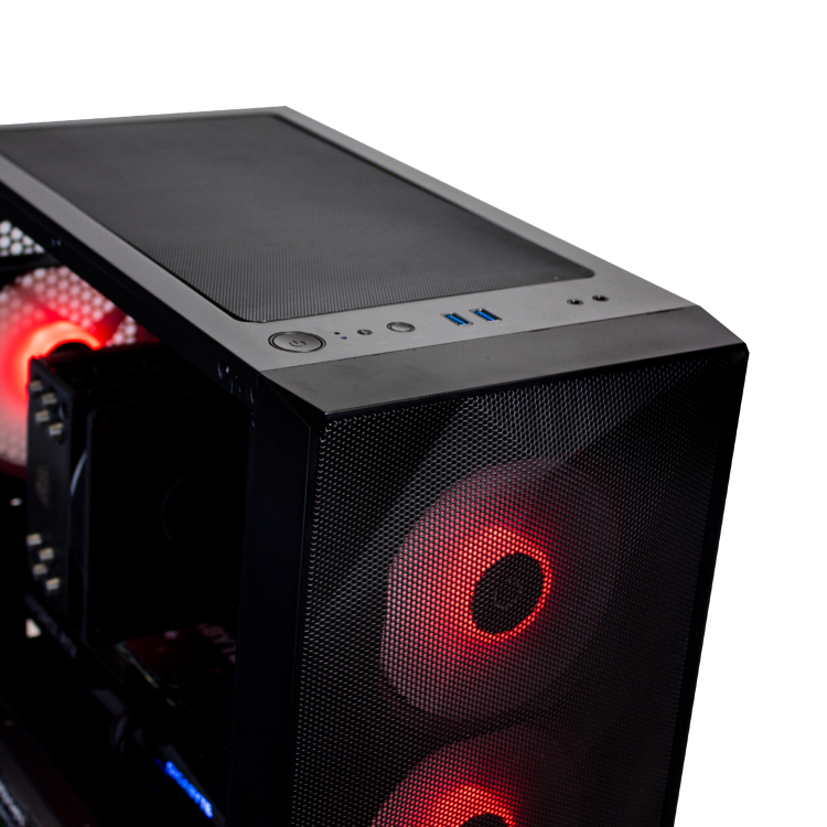 Fierce Stealth Core i5-1140016GB 500GB SSD + 1TB HDD GeForce RTX 2060 Windows 10 Desktop Gaming PC