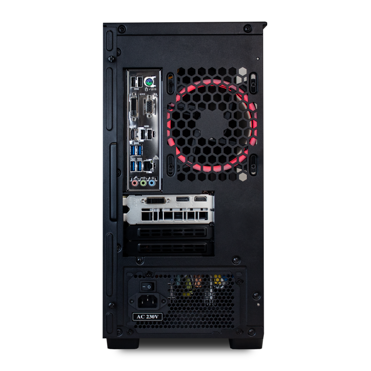 Fierce Jet Star AMD Ryzen 5 3600 16GB 500GB SSD GeForce RTX 1650 Windows 10 Desktop Gaming PC