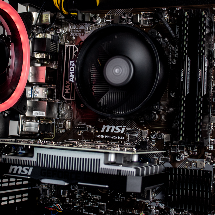 Fierce Jet Star AMD Ryzen 5 3600 16GB 500GB SSD GeForce RTX 1650 Windows 10 Desktop Gaming PC