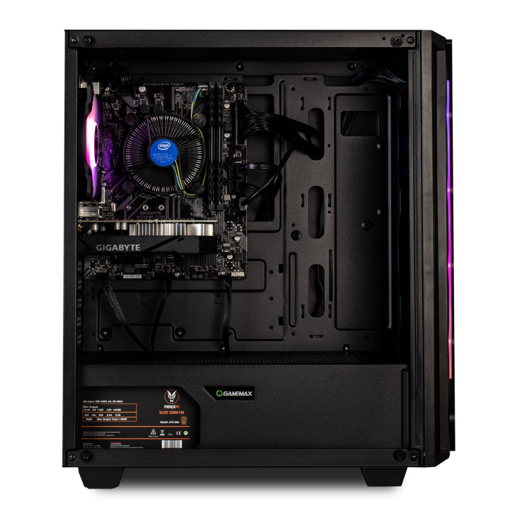 Fierce Whirlwind Core i5-9400F 16GB 240GB SSD + 1TB HDD GeForce GTX 1650 Windows 10 Desktop Gaming PC