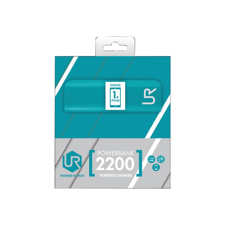 Trust PowerBank 2200mAh Portable Charger - Blue