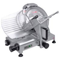 Hamoki HBS-250  10" / 250mm Blade Commercial Meat Slicer Gravity Belt Driven - 13 amp