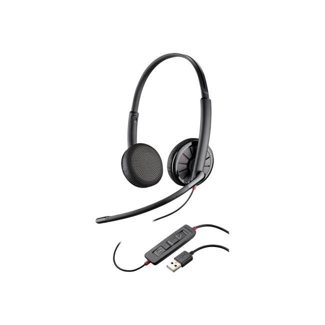 Plantronics Blackwire 325.1-M Corded USB Headset