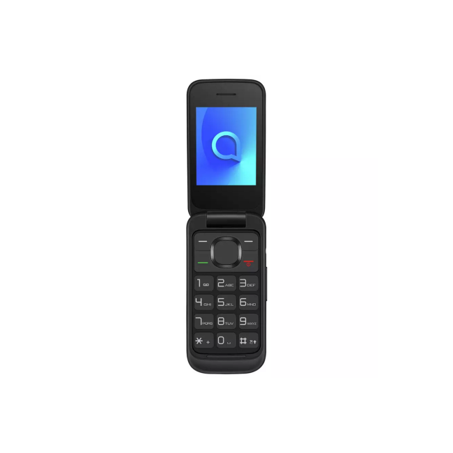 GRADE A1 - Alcatel 20.53 Black 2.4" 2G Easy-to-use Flip Phone Unlocked & SIM Free