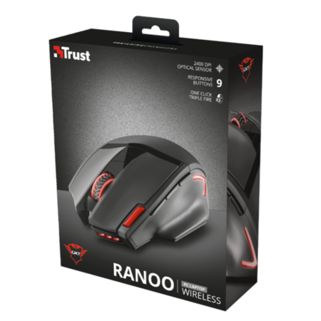 Trust 20687 GXT 130 Wireless Gaming Mouse