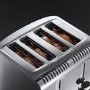 Russell Hobbs 20750 Buckingham 4 Slice Toaster - Stainless Steel