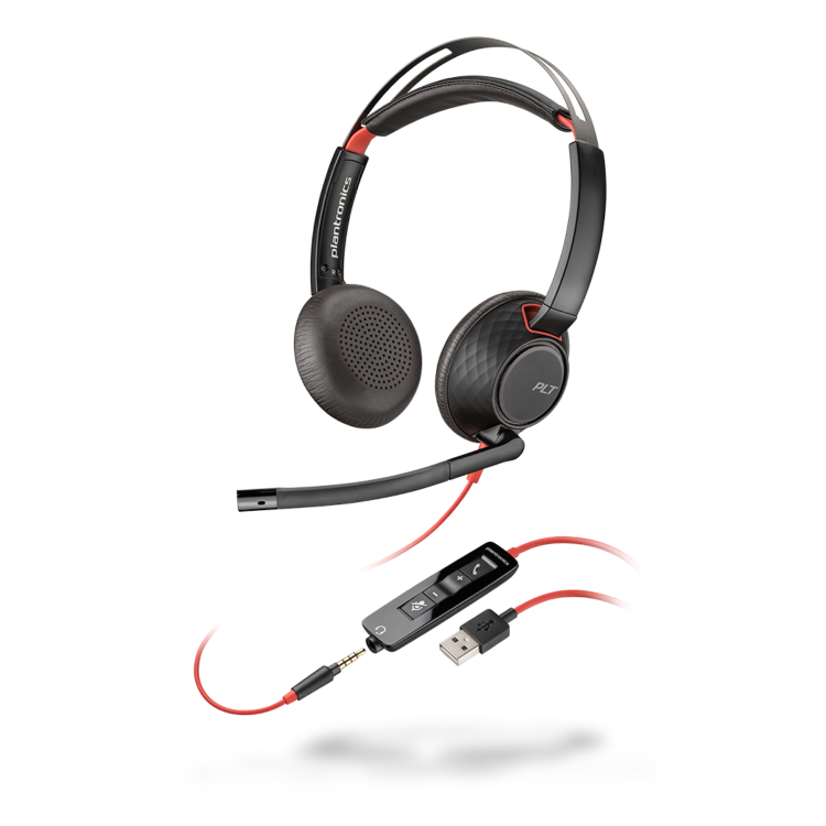 Poly Blackwire C5220 Series Wired USB Headset