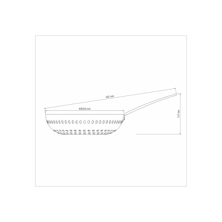 Tramontina 26cm BBQ Wok