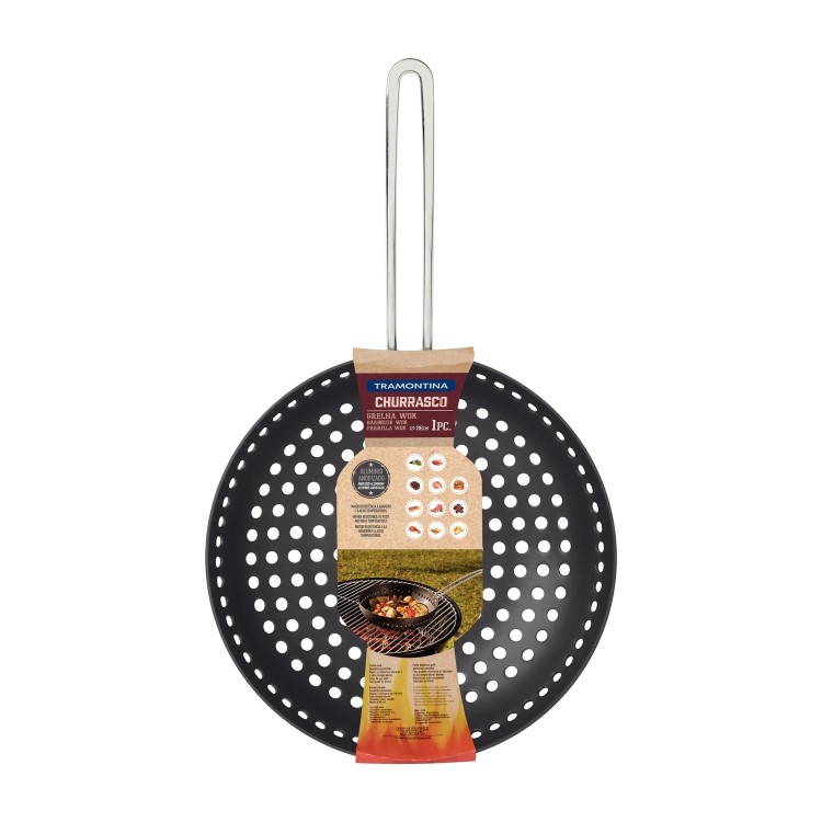 Tramontina 26cm BBQ Wok