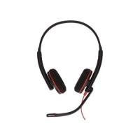 Poly Blackwire C3220 Double Sided On-ear Stereo USB with Microphone Headset