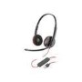 Poly Blackwire C3220 Double Sided On-ear Stereo USB with Microphone Headset