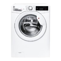 Refurbished HOOVER H-Wash 300 H3D 496TE NFC 9 kg Washer Dryer in White