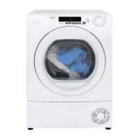 Refurbished Candy GVS C9DG-80 Freestanding Sensor Dry Condenser 9KG Tumble Dryer