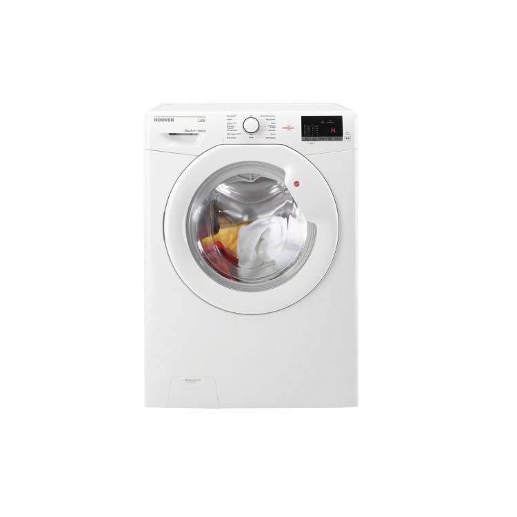 Refurbished Hoover HL 1682D3/1-80 Freestanding 8KG 1600 Spin Washing Machine