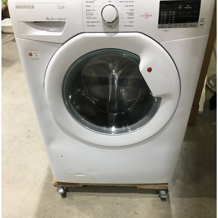 Refurbished Hoover HL 1682D3/1-80 Freestanding 8KG 1600 Spin Washing Machine