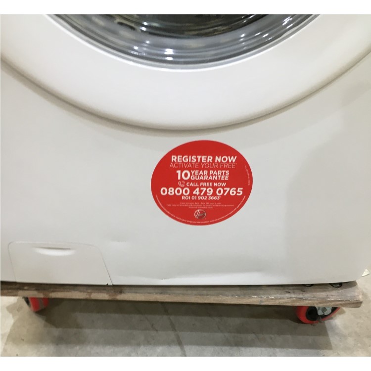 Refurbished Hoover DXOA68LW3/1-80 Freestanding 8KG 1600 Spin Washing Machine