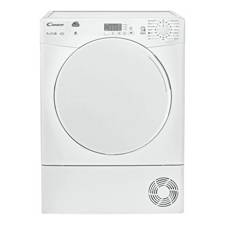 Refurbished Candy CS C8LF-80 Freestanding Condenser 8kg Tumble Dryer