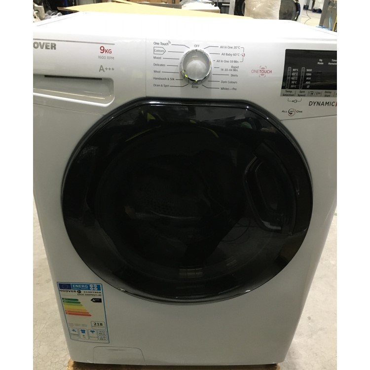 Refurbished Hoover Dynamic Next DXOC 69AFN3 Smart Freestanding 9KG 1600 Spin Washing Machine White