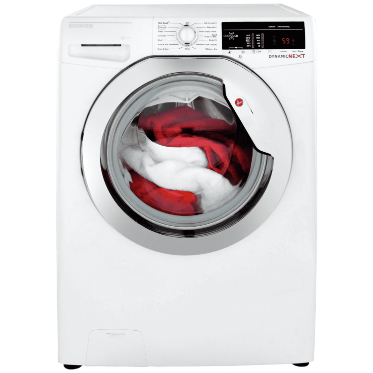 Refurbished Grade A2 - Hoover Dynamic Next DXOA 49C3-80 9KG 1400 Spin A+++ Washing Machine - White