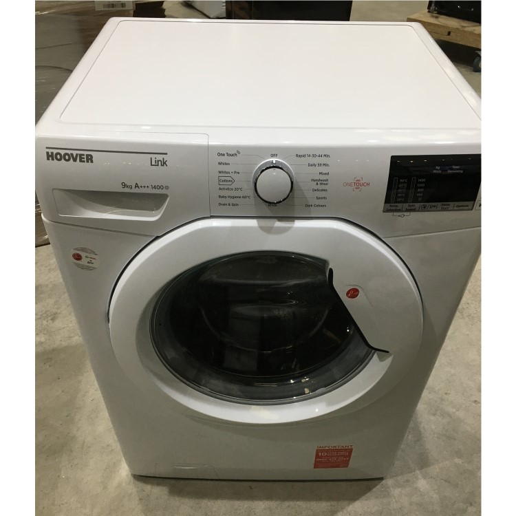 Refurbished Hoover DHL 1492D3 Freestanding 9KG 1400 Spin Washing Machine