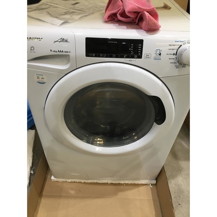 Refurbished Candy GCSW 496T NF Freestanding 9/6KG 1400 Spin Washer Dryer
