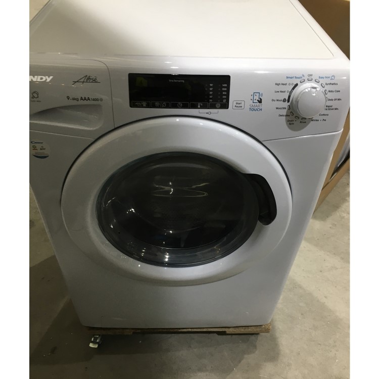 Refurbished Candy GCSW 496T/180 Freestanding 9/6KG 1400 Spin Washer Dryer