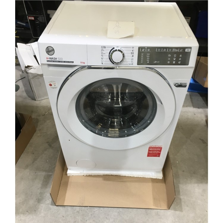 Refurbished Hoover H-Wash 500 HWB49AMC Freestanding 9KG 1400 Spin Washing Machine 