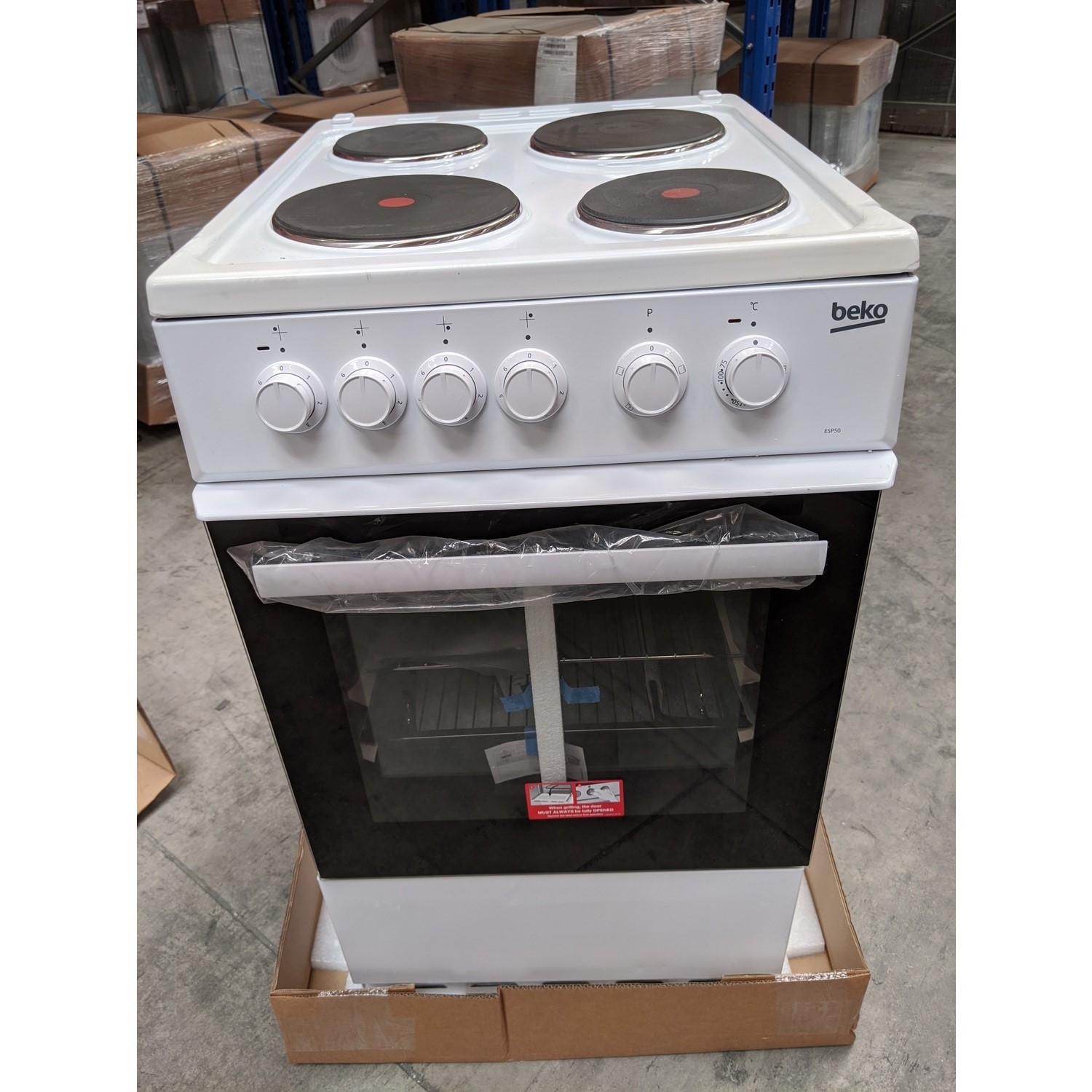 Refurbished Beko ESP50W Freestanding 50cm Single Oven Electric Cooker Page 1 BuyItDirect.ie