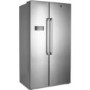 Refurbished Hoover HSBSF 178XK Freestanding 568 Litre American Fridge Freezer Stainless Steel