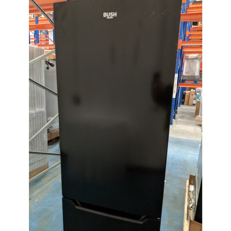 Refurbished Bush B60185FFB Freestanding 293 Litre Fridge Freezer Black