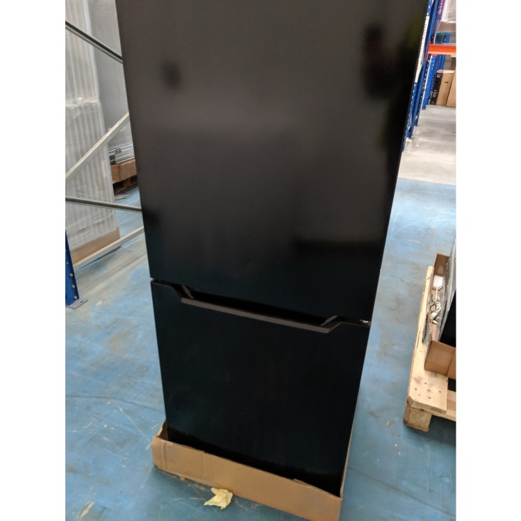 Refurbished Bush B60185FFB Freestanding 293 Litre Fridge Freezer Black
