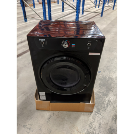 Refurbished Bush DHB7VTDB Freestanding Vented 7KG Tumble Dryer Black