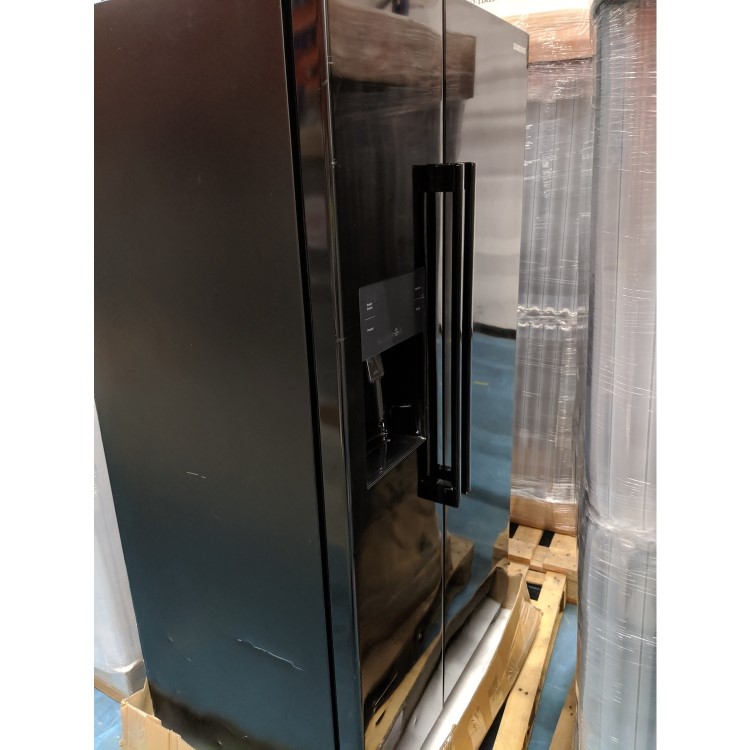 Refurbished Samsung RS3000 RS50N3513BC Freestanding 534 Litre American Fridge Freezer Black