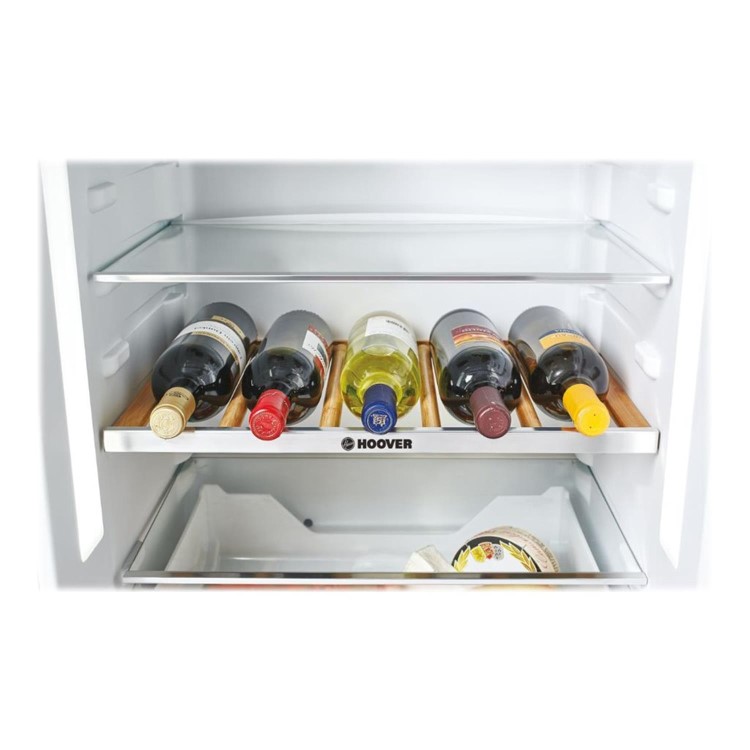 Refurbished Hoover BHBF 182 NUK Integrated 256 Litre 70/30 Frost Free Fridge Freezer White