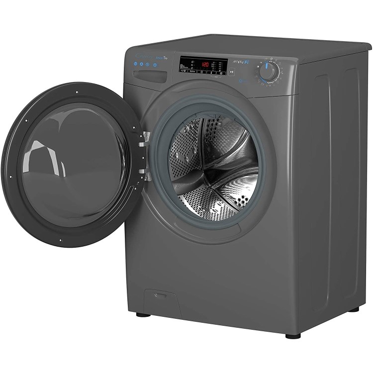 Refurbished Candy CSO14103TWCGE Smart Freestanding 10KG 1400 Spin Washing Machine Graphite