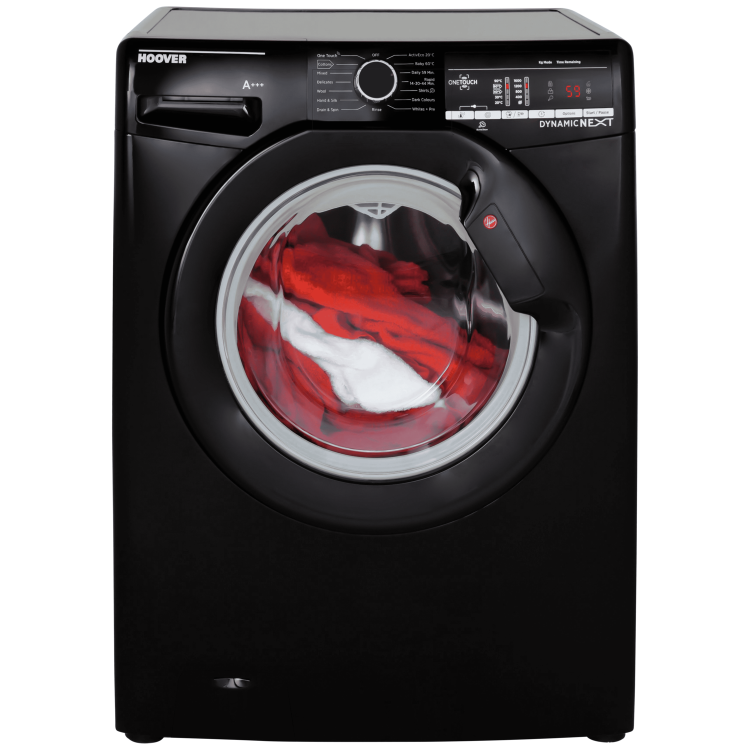Refurbished Hoover Dynamic DXOA68LB3B Freestanding 8KG 1600 Spin Washing Machine