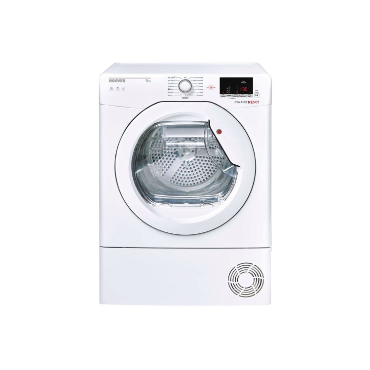 Refurbished Hoover Dynamic Next DX C9DE Freestanding Condenser 9KG Tumble Dryer
