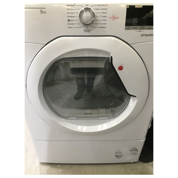 Refurbished Hoover Dynamic Next DX C9DE Freestanding Condenser 9KG Tumble Dryer