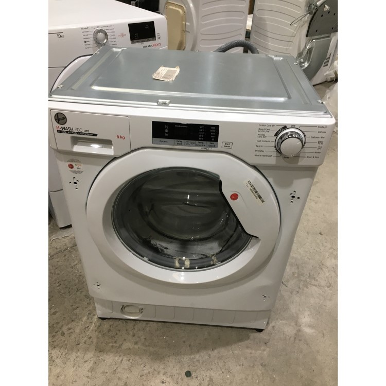 Refurbished Hoover H-Wash 300 HBWS 48D2E Integrated 8KG 1400 Spin Washing Machine