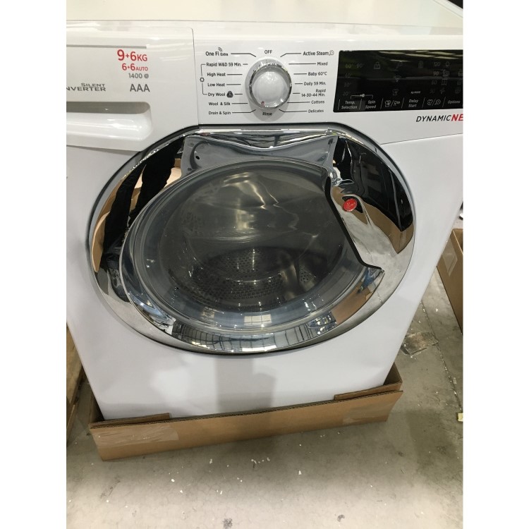 Refurbished Hoover WDWOA496HC Freestanding 9/6KG 1400 Spin Washer Dryer