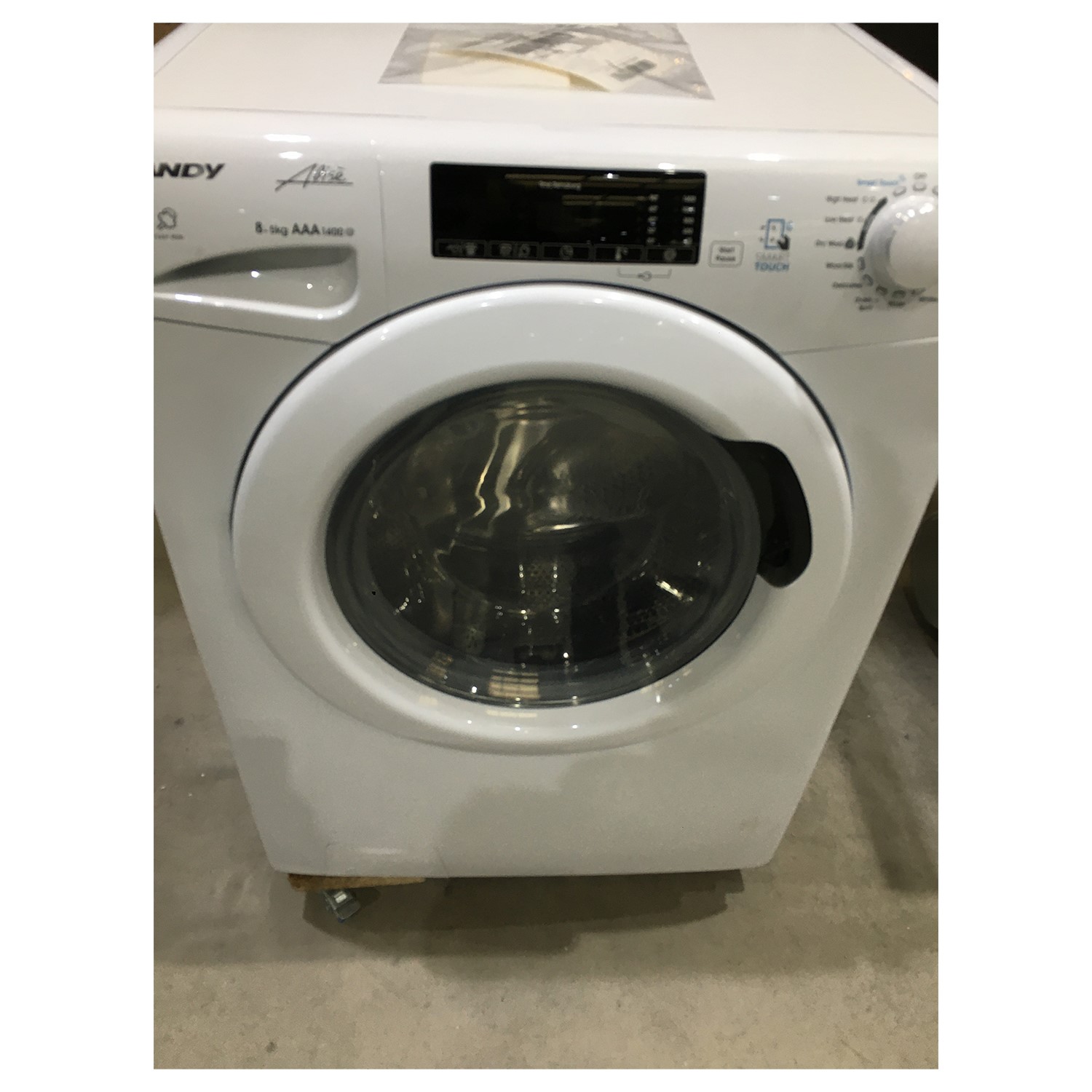 Refurbished Candy Alise GCSW 485T Freestanding 8/5KG 1400 Spin Washer