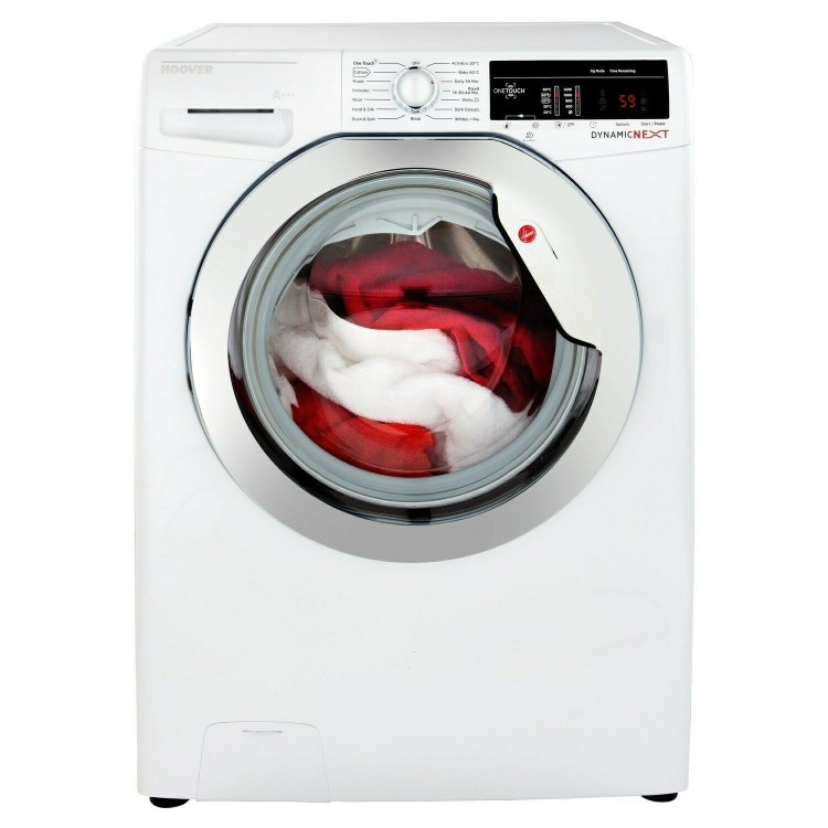 Refurbished Hoover Dynamic Next DXOA49C3-80 Freestanding 9KG 1400 Spin Washing Machine