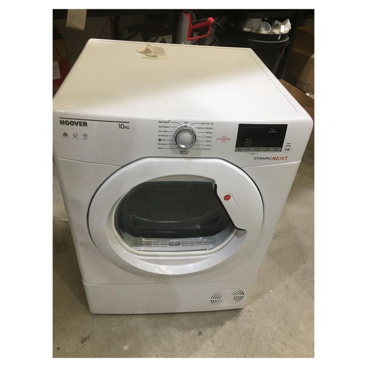 Refurbished Hoover Dynamic Next DX C10DG Freestanding Condenser 10KG Tumble Dryer