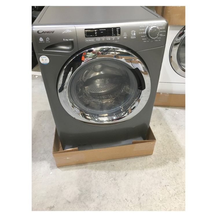 Refurbished Candy Alise GVSW485DCR Freestanding 8/5KG 1400 Spin Washer Dryer