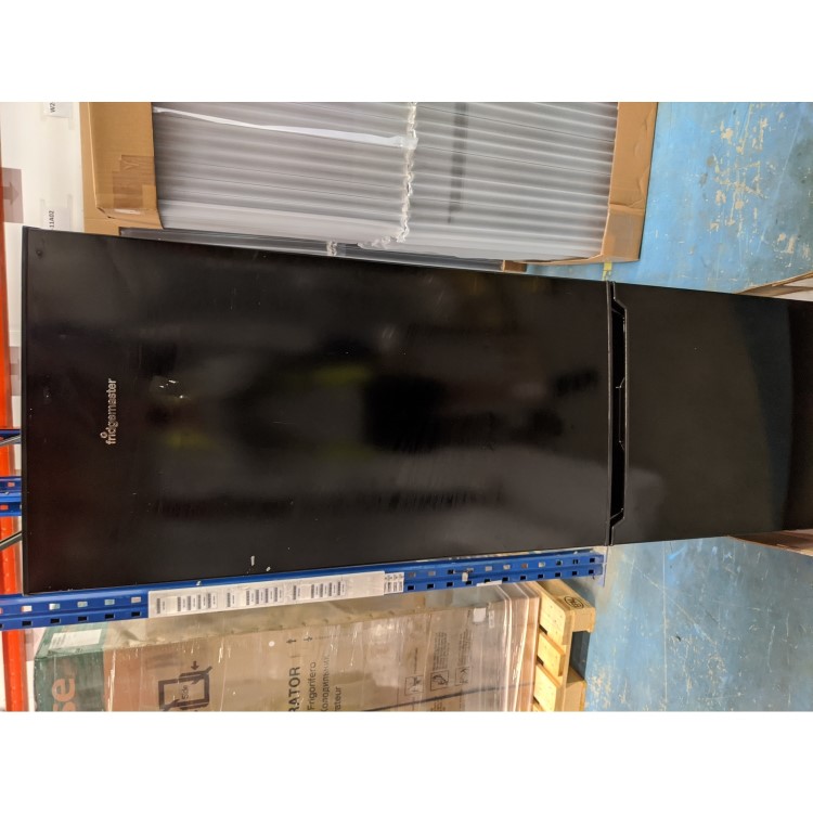 Refurbished Fridgemaster MC55251MDB Freestanding 50/50 Frost Free Fridge Freezer Black