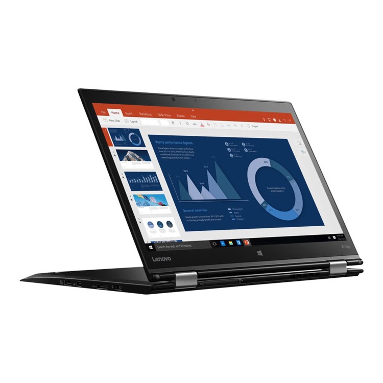 GRADE A1 - Lenovo ThinkPad X1 Intel Core i5-7200U 8GB 256GB SSD 14 Inch Windows 10 Professional Touchscreen Convertible Laptop